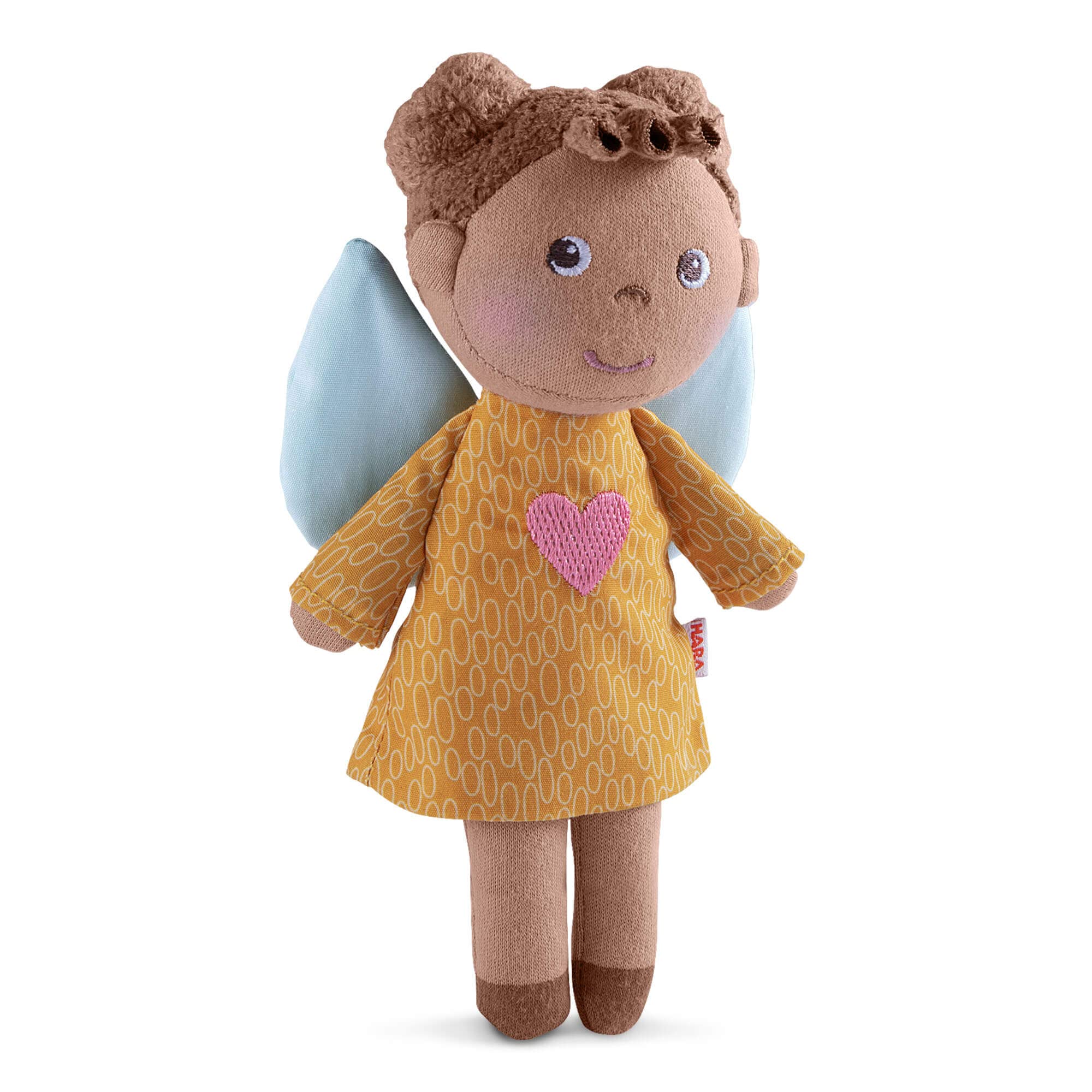 Amazon.com: HABA Guardian Angel Mini Doll Nora - Soft Plush Baby